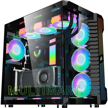 Корпус 1stPlayer Steampunk SP9 (черный)